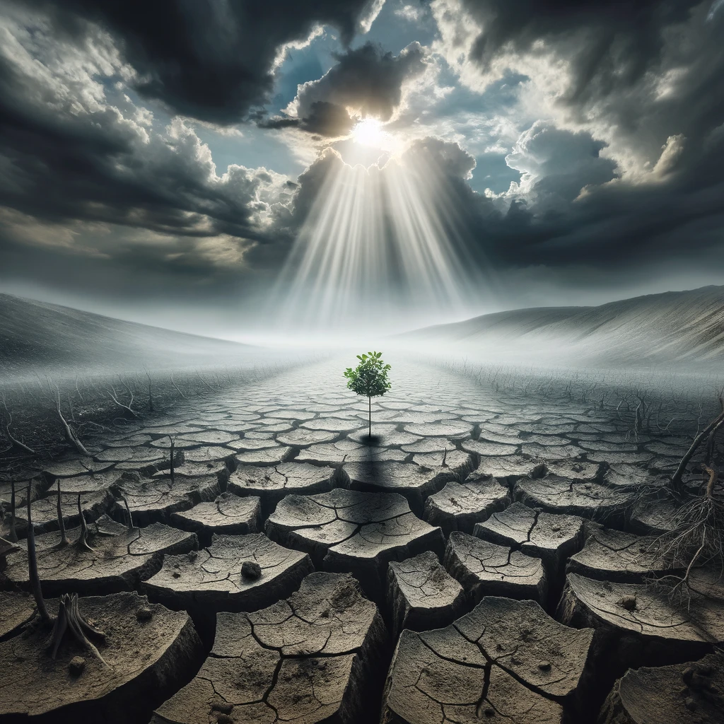 hqlandscaping DALL·E 2024 04 22 10.43.12 An image depicting a stark barren landscape with erod